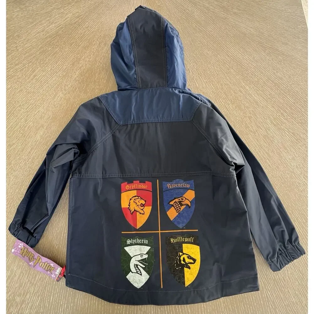 Vintage Harry Potter Quidditch Pullover Rain Jacket by Totes-NWT Youth S (8/10)